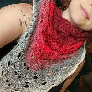 Omrbe Crochet Scarf